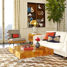 Coffee tables come in all shapes and sizes. Contemporary Coffee Table Bond Jonathan Adler Wooden Acrylic Square