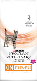 Purina Pro Plan Veterinary Diets Om Overweight Management Formula Dry Cat Food 6 Lb Bag