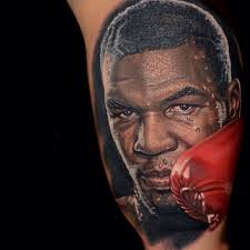 Mike Tyson Colour Portrait Tattoo By Nikko Hurtado Portrait Tattoo Nikko Hurtado Mike Tyson Tattoo