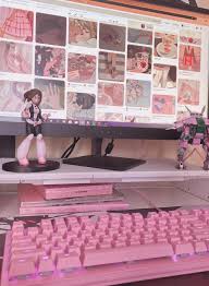 My Gaming Setup Gamergirl Cutesetup Pink Razerquartz Kawaii Anime Weeb Aesthetic Gamer Room Video Game Room Design Otaku Room See more of anime_gaming4u on facebook. my gaming setup gamergirl cutesetup