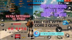 Free fire (gameloop) free download. Free Fire With Core 2 Quad Hd 6450 Ultra Settings With 60 Fps Gameloop 7 1 Beta Latest 2021 Youtube