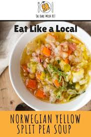 Yellow Split Pea Soup Recipe Eat Like A Local Norway Recipe Yellow Split Pea Soup Pea Recipes Split Pea Soup Recipe