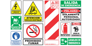 carteles de prohibición de seguridad industrial