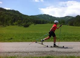 Turns out that, unlike rollerblades, roller. Rollerskiing