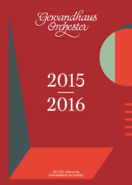 Ele, al lor, lor pe ele înseși sau însele. Gewandhausorchester Saison 2015 2016 By Gewandhausorchester Issuu