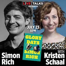 Simon Rich with Kristen Schaal