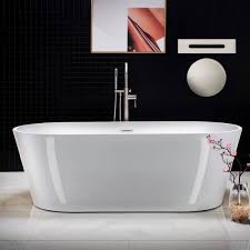 We did not find results for: á… Woodbridge 71 Acrylic Freestanding Bathtub Contemporary Soaking Tub With Brushed Nickel Overflow And Drain White Tub B1701 B N Drain O Woodbridge