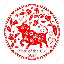 The second day of the festival is the day of no year, a day that falls in neither the old year or the new year. Happy Chinese New Year The White Metal Ox Is A Symbol Of 2021 The Chinese New Year Template Banner Poster Greeting Cards Sakura Rat Lantern Flowers Golden Vector Illustration Royalty Free Cliparts