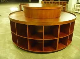 Details About New Massive Round Wooden Retail Display Table Retail Display Retail Fixtures Coffee Display