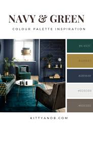 Let S Talk About Green Colour Schemes For The Perfect Green Living Room Blue And Green Living Room Navy Living Rooms Color Palette Living Room