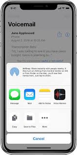 Select Add To Voice Memos To Save Voicemail Message 8 Voicemail Apple Support Memo App
