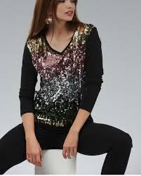 Urun Kodu 1771 Siyah V Yaka Renkli Payet Bluz Fiyat 59 90tl Beden S M L Xl Cilek Kumas Siparis Ve Bilgi Icin Whatsapp Fashion Jackets Bomber Jacket