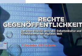 Über die debattenkultur in deutschland diskutiert harald asel mit seinen gästen. Rechte Gegenoffentlichkeit Zwischen Realitat Und Fake Debattenkultur Und Filterblasen In Der Digitalen Welt