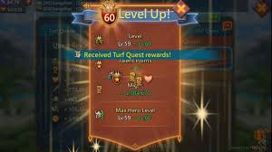 lord mobile reach to level 60