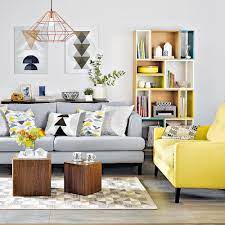 Hardrawgathering.com > living room > yellow and blue paint living room. Colours That Go With Grey From Blush Pink To Navy Blue And Ochre