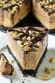 Peanut Butter Chocolate Cheesecake No Bake Recipe Recipe Chocolate Cheesecake Recipes Baking Recipes Desserts