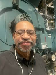 Another evening at work