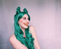 Characters with green hair for halloween. Flower Nymph Womens Halloween Costume Ideas Koko Couture