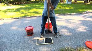 The asphalt has settled about 1/2 to 1 in front of the garage and i was planning on placing some cold patch. Blacktop Patch Is Ideal For Diy Driveway Repair Consumer Reports