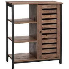 Maybe you would like to learn more about one of these? Vasagle Meuble De Rangement Buffet Etagere Placard Armoire 3 Etageres Et 1 Compartiment Avec Porte Cadre En Acier Cuisine Salon Bureau Style Industriel Marron Noisette Et Noir Lsc74gd Marron Rustique Et Noir