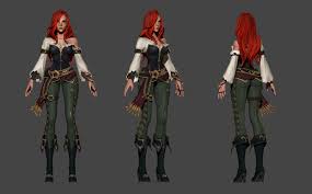 Artstation Miss Fortune Sculpt Annie Kwon In 2020 Miss Fortune Sculpting 3d Characters