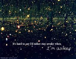 My Favorite Sentence From Owl City Ever Owl City City How To Stay Awake