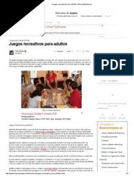 Check spelling or type a new query. Juego Recreativo Para Adultos Nataly Maturin Actividad 11 1 Juegos Recreativos Para Adultos Present It Com Los Juegos Recreativos Son Actividades Grupales Que Realiza Un Grupo Para Divertirse Welcome To The Blog