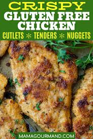 Gluten Free Crispy Baked Chicken Recipe Free Chicken Recipes Easy Chicken Dinner Recipes Baked Chicken Recipes