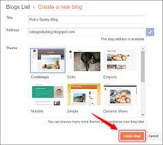 2) create an account there. How To Start A Blog Using Google Blogger