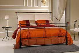 L'esclusivo outlet di mobili e arredamento online di diotti.com: Letto Matrimoniale In Ferro Battuto Lavorato A Mano