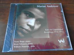 Rare & Unpublished Recordings 1936-1952 by Anderson, Marian