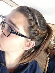 Pin By Jas K On Hair By Me French Braided Bangs Braided Bangs Bangs Ponytail