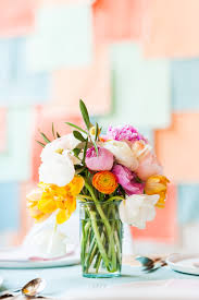 Too much colour will drown out the beauty of the individual flowers. Flower Power How To Create A Colorful Diy Spring Bouquet Paper And Stitch