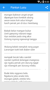 Gotong royong juga dapat meningkaykan rasa persatuan dan kesatuan nasional. Pantun Lucu Bahasa Jawa Latest Version For Android Download Apk