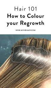 Hair 101 How To Colour Your Regrowth Roots Hair Hair Color Techniques Grey Hair Roots