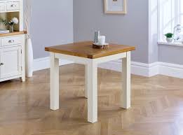 Lack tables have a unique construction in paper that makes them light, easy to move and stable at the same time. Small Cream Painted Square Oak Dining Table Free Delivery Top Furniture