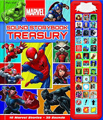 Title disney junior sound treasury book. Sound Storybook Treasury Marvel Heroes Buy Online In Faroe Islands At Faroe Desertcart Com Productid 59314701