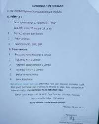 We did not find results for: Pt Hortindo Agrokencana Lowongan Kerja Pandaan Pasuruan Facebook