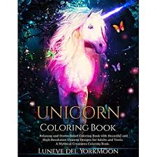 Original artwork by, sabrina martin *** the watermarks in the preview images will not be Buy Unicorn Coloring Book Relaxing And Stress Relief Coloring Book With Beautiful High Resolution Unicorn Designs For Adults And Teens Mythical X 11 Inches 104 Pages Adult Coloring Books Paperback February