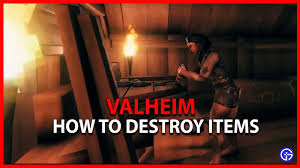 Mar 16, 2021 · simply open the valheim console (f5) with the permissions intact and enter the following terms to achieve the desired effects. Valheim How To Destroy Items From Your Inventory Gamer Tweak
