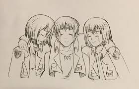 3 Friends Hugging It Out Shingekinokyojin Anime group of friends friends group photo big friends friend anime anime best friends art friend hugging drawing boy drawing drawing stuff. 3 friends hugging it out shingekinokyojin
