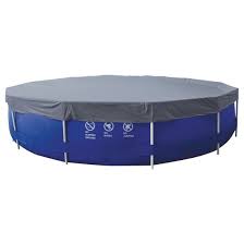 Jilong Jl016125nv01 P58 Pc 300 Rsf Swimming Pool Cover For Round Steel Frame Pools Find Out More At The Image Link Pool Cover Swimming Pools Steel Frame