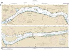 18533 Columbia River Lake Celilo Nautical Chart