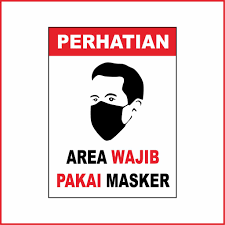 Area wajib masker cdr : Sign Area Wajib Pakai Masker Shopee Indonesia