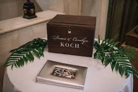 After the wedding, store all your mementos such as your wedding garter and ceremony program inside the card box. How To Secure Wedding Card Box Wedding Advice Emmaline Bride