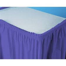 Plastic Table Skirt New Purple Walmart Com Plastic Tables Table Skirt Bermuda Blue