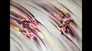 Peinture Abstraite Au Couteau Speed Painting Acrylique Peinture Abstraite Peinture Acrylique