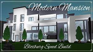 Bloxburg white italian mansion exterior speed build youtube. Modern Mansion Luxury Modern Mansion Bloxburg House Novocom Top