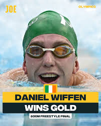 DANIEL WIFFEN! 🤯 You are an OLYMPIC MEDALLIST and an OLYMPIC RECORD  HOLDER🔥 #TeamIreland