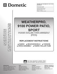 We did not find results for: Dometic Weatherpro Replacement Manual 3307927 024 Replace Torsion